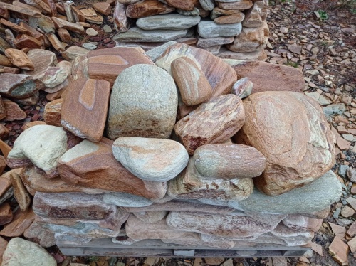 Златолит жёлтый, жёлто-зелёный глыбки и валуны для ланшафтного дизайна купить в Дмитрове