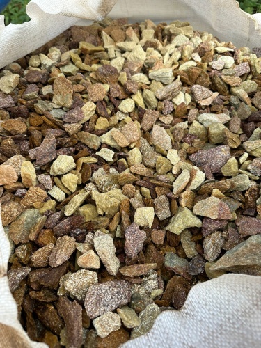 Златолит персиковый декоративная каменная крошка купить в Дмитрове