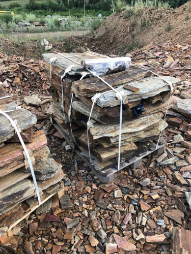 Плитняк кора дерева 50-100мм для пошаговых дорожек купить в Дмитрове