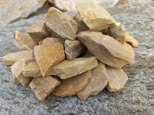 Златолит жёлтый декоративная каменная крошка купить в Дмитрове