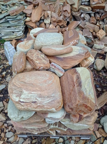 Златолит жёлтый, жёлто-зелёный глыбки и валуны для ланшафтного дизайна купить в Дмитрове